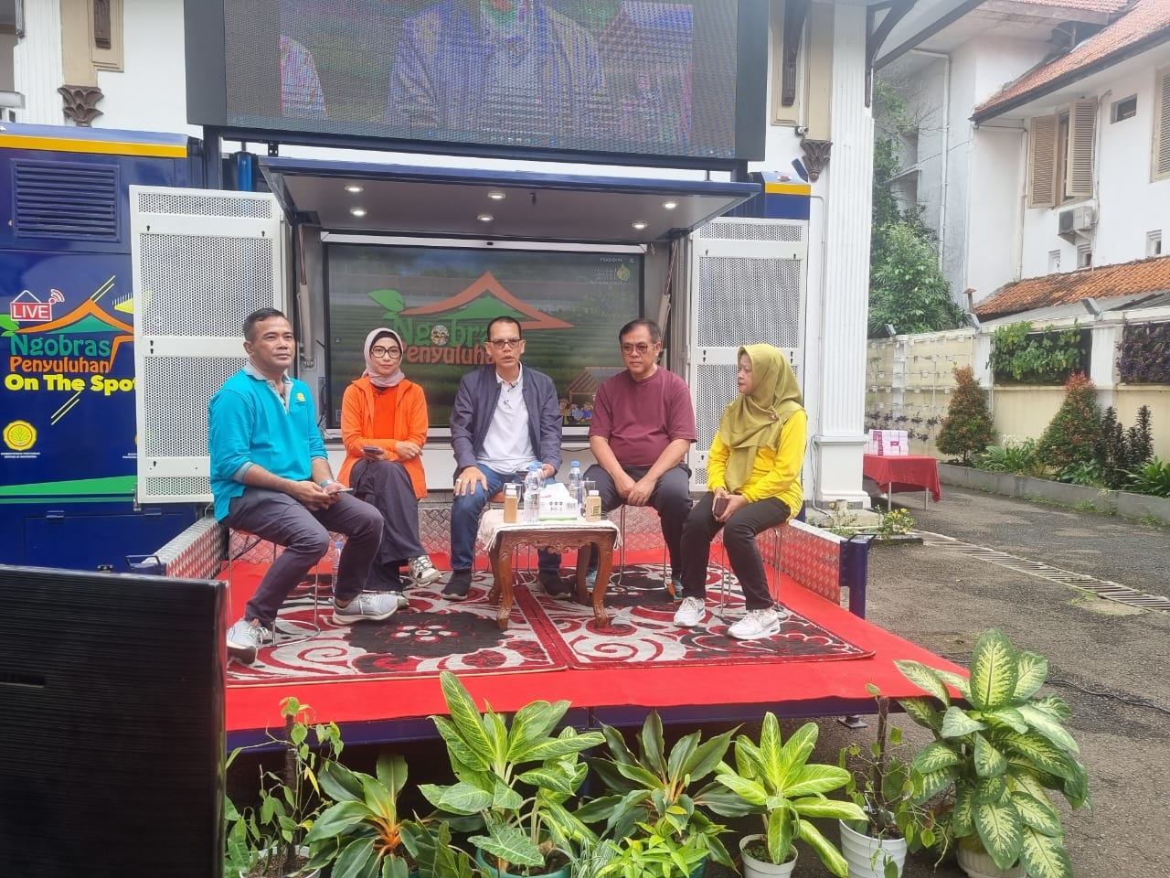 Penyuluh Hadiri Ngobras On The Spot, Galuh LTT Sukseskan Swasembada Pangan