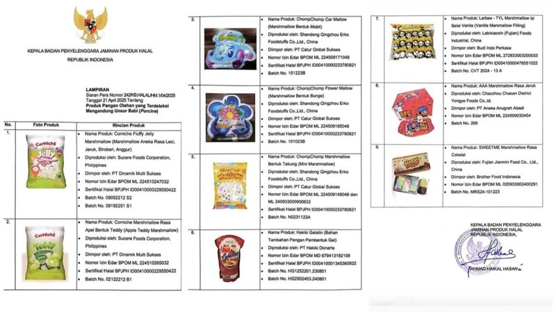 Haram! 9 Produk Marshmallow Ini Ternyata Mengandung Babi, Padahal 7 di Antaranya Sudah Bersertifikat Halal dan Banyak Beredar di Masyarakat