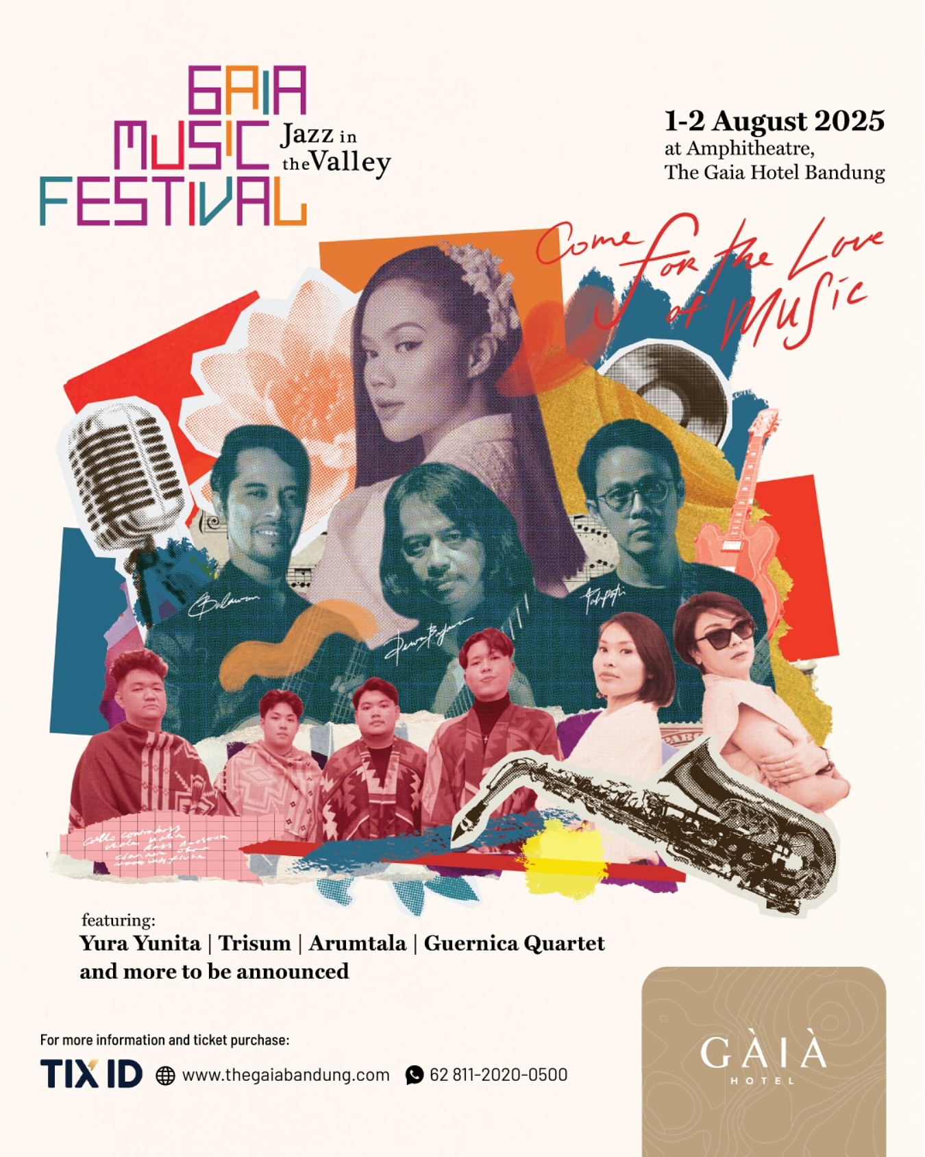 Catat! Yura Yunita hingga Arumtala Bakal Manggung di Amphitheatre The GAIA Hotel Bandung Awal Agustus 2025, Berikut Line Up Fase Pertama