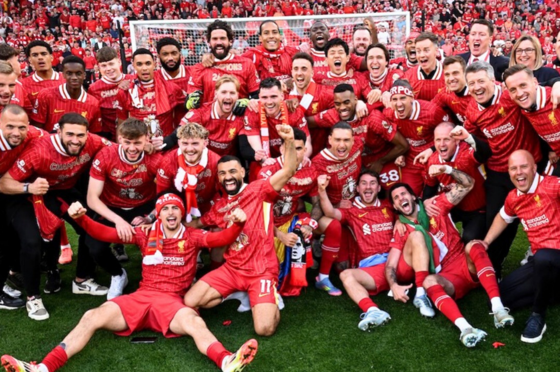 Liverpool Resmi Juara Liga Inggris 2025! Salah Pecahkan Rekor