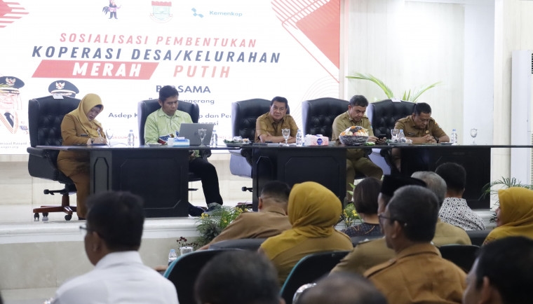 Bupati Maesyal: Koperasi Merah Putih Harus Sudah Beroperasi di Semua Desa di Kabupaten Tangerang Per 12 Juli 2025, Saat Pencanangan Secara Nasional