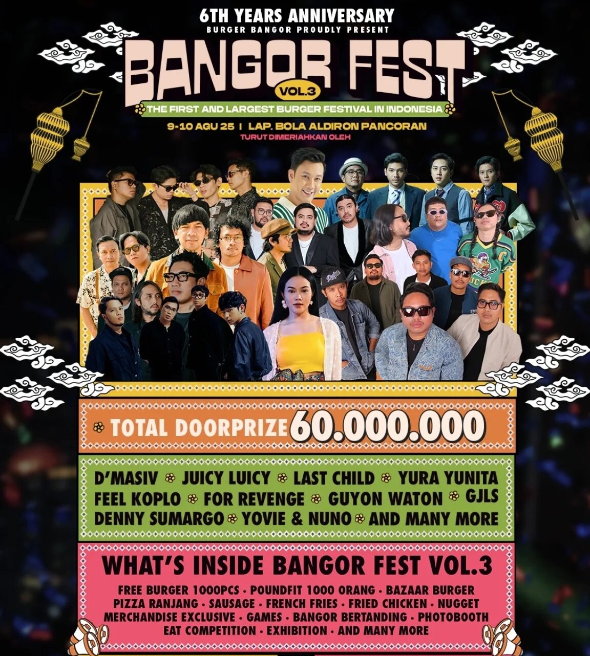 Bangor Fest Vol.3 Siap Kembali Hadir di Jakarta, Usung Perpaduan Kuliner dan Musik, Catat Line Up dan Tanggal Acaranya!