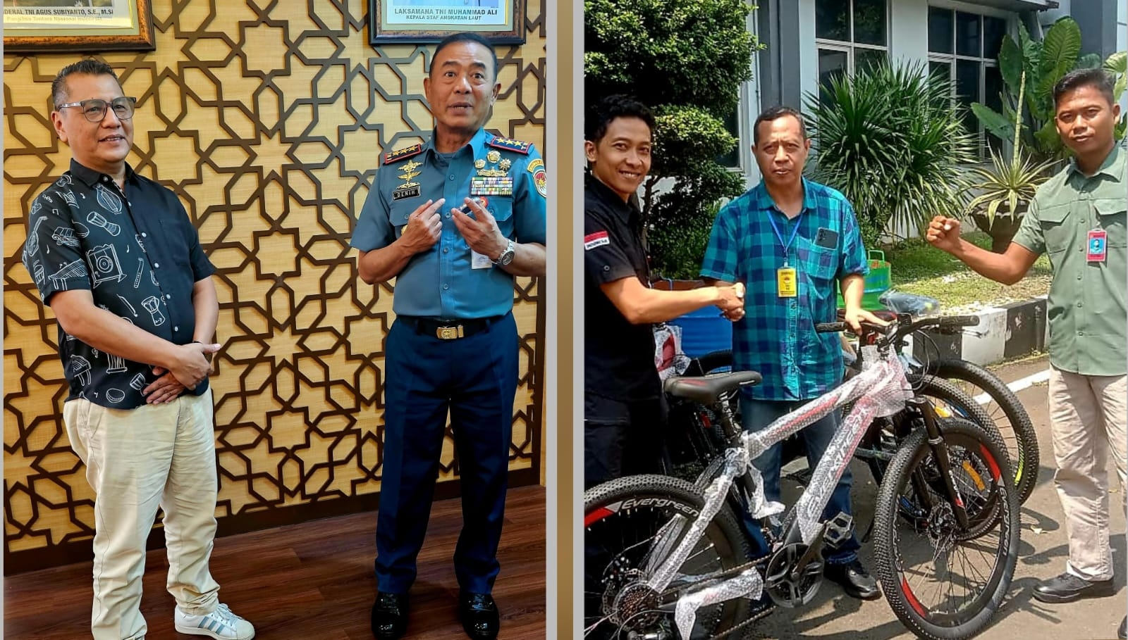 Panglima Armada RI Sumbang 5 Sepeda MTB untuk Doorprize Fun Bike PWI Jaya, 1.500 Peserta Bakal Ikut Serta