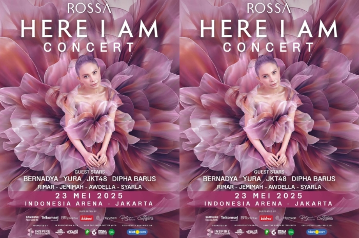 Angkat Isu Kesehatan Mental, Rossa Siap Sapa Penggemar Lewat Konser Bertajuk Here I Am, Tiketnya Mulai Rp350 Ribu