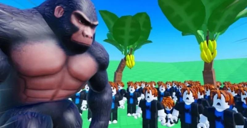 Bisa Dapat Banana Gratis dari Kode Redeem 100 Players vs 1 Gorilla