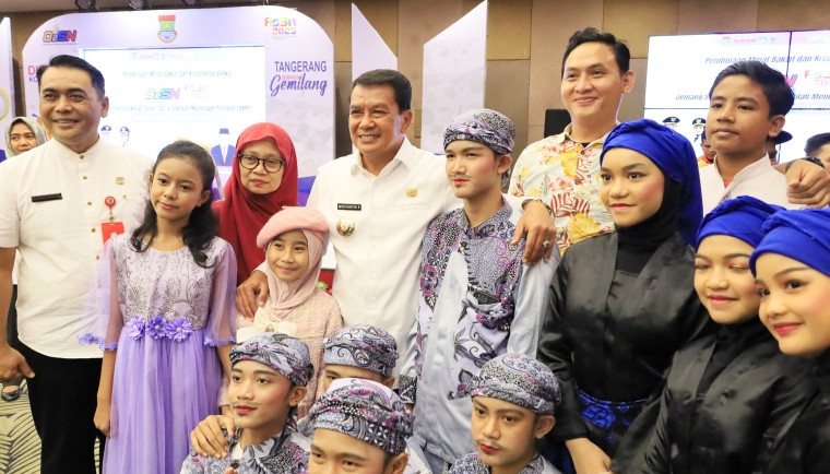 Tutup FLS3N dan O2SN SD dan SMP Tingkat Kabupaten Tangerang Tahun 2025, Ini Pesan Bupati Maesyal Rasyid Kepada Para Juara