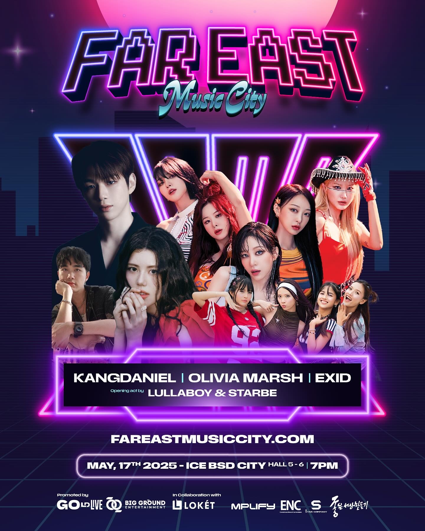 Kolaborasi K-pop, Hip-hop, dan EDM Bakal Meriahkan Far East Music City di ICE BSD Akhir Pekan Ini, Simak Daftar Artisnya di Sini!