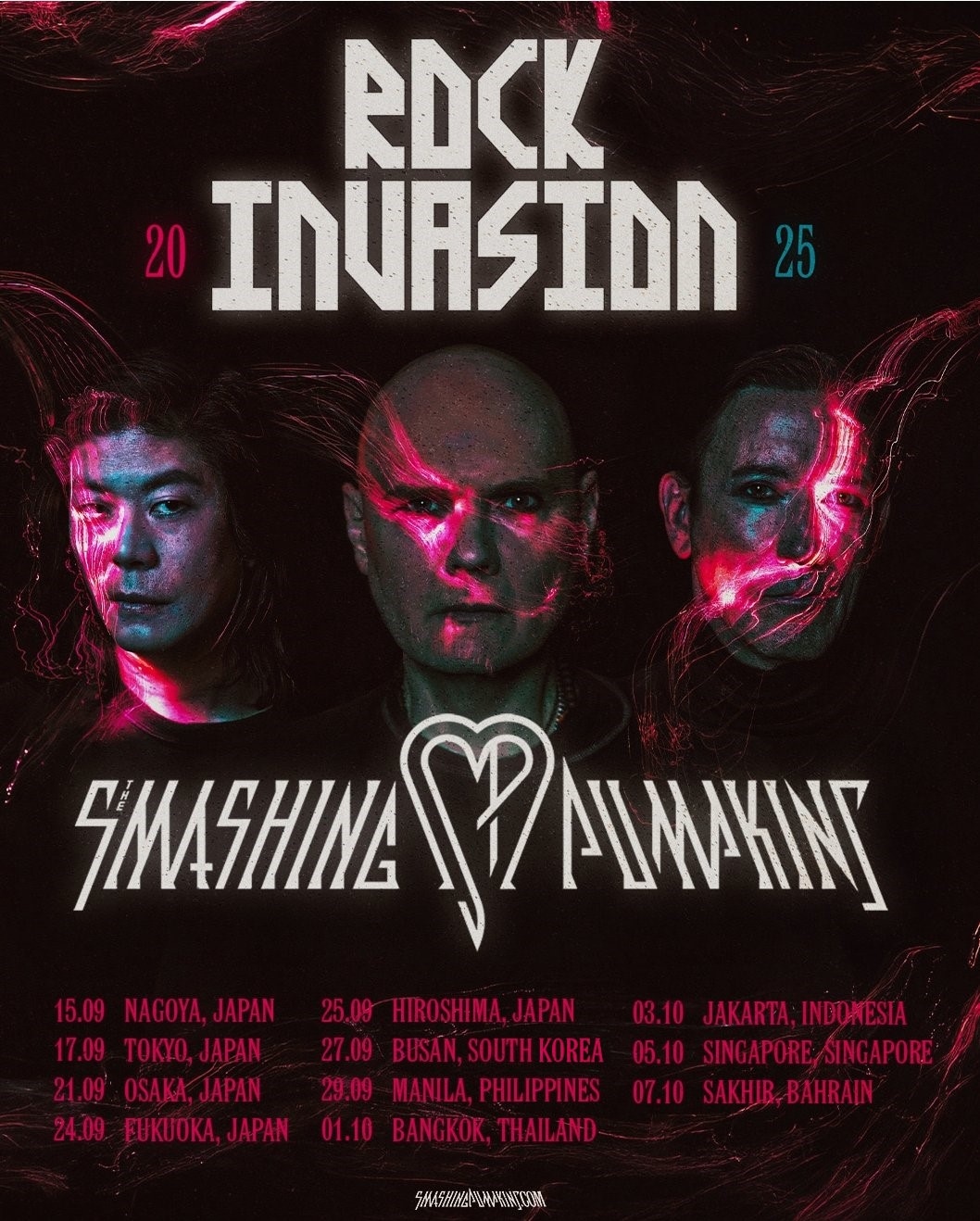 The Smashing Pumpkins Siap Guncang Jakarta dengan Konser Rock Invasion