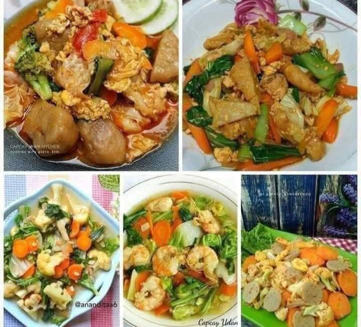 Resep Capcay Jawa Nyemek, Mudah Cara Bikin di Rumah, Rasanya Enak