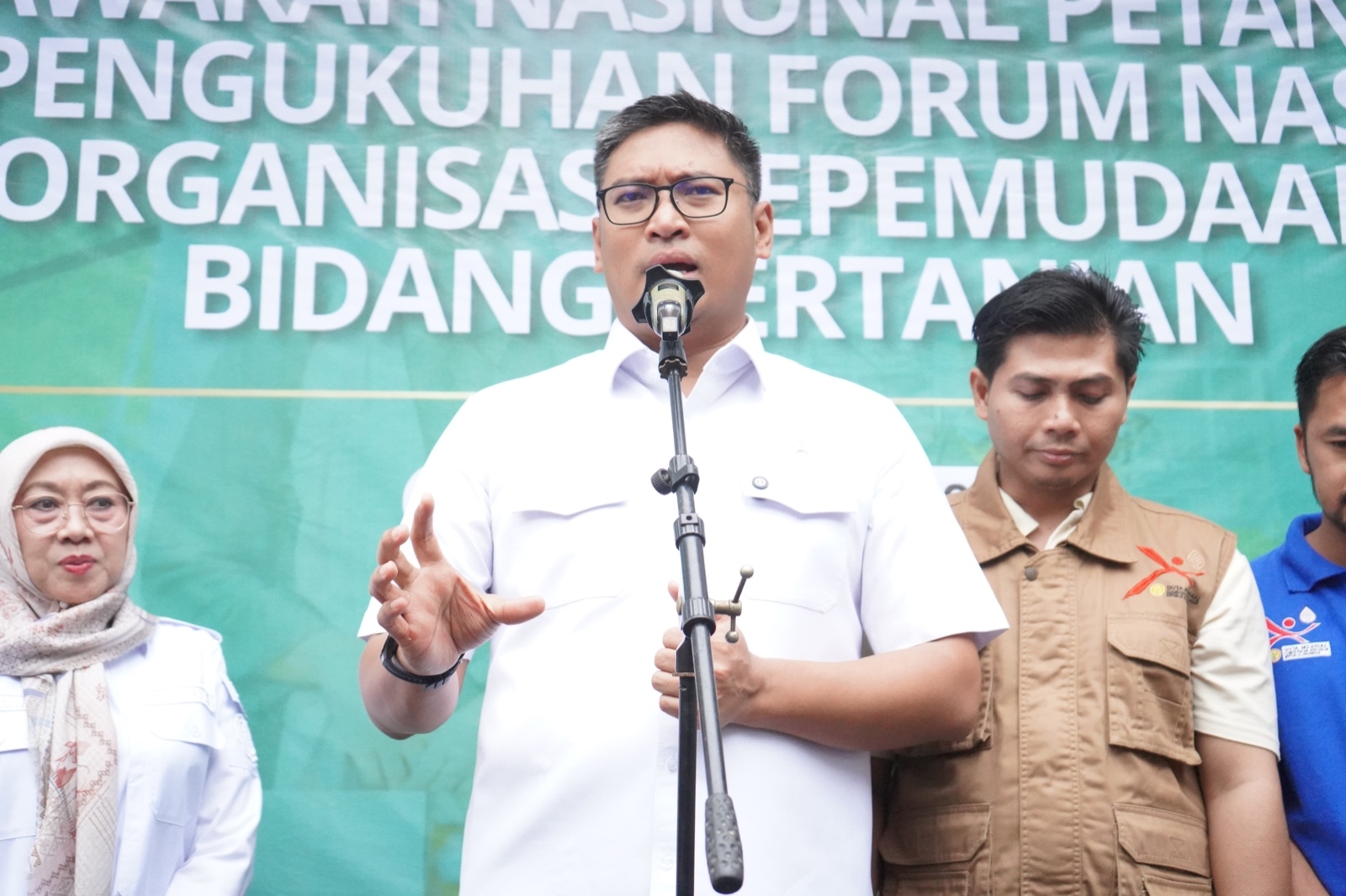 Majukan Pertanian Indonesia, Wamentan Sudaryono Minta Organisasi Pertanian Pemuda Terus Dekati Dirinya