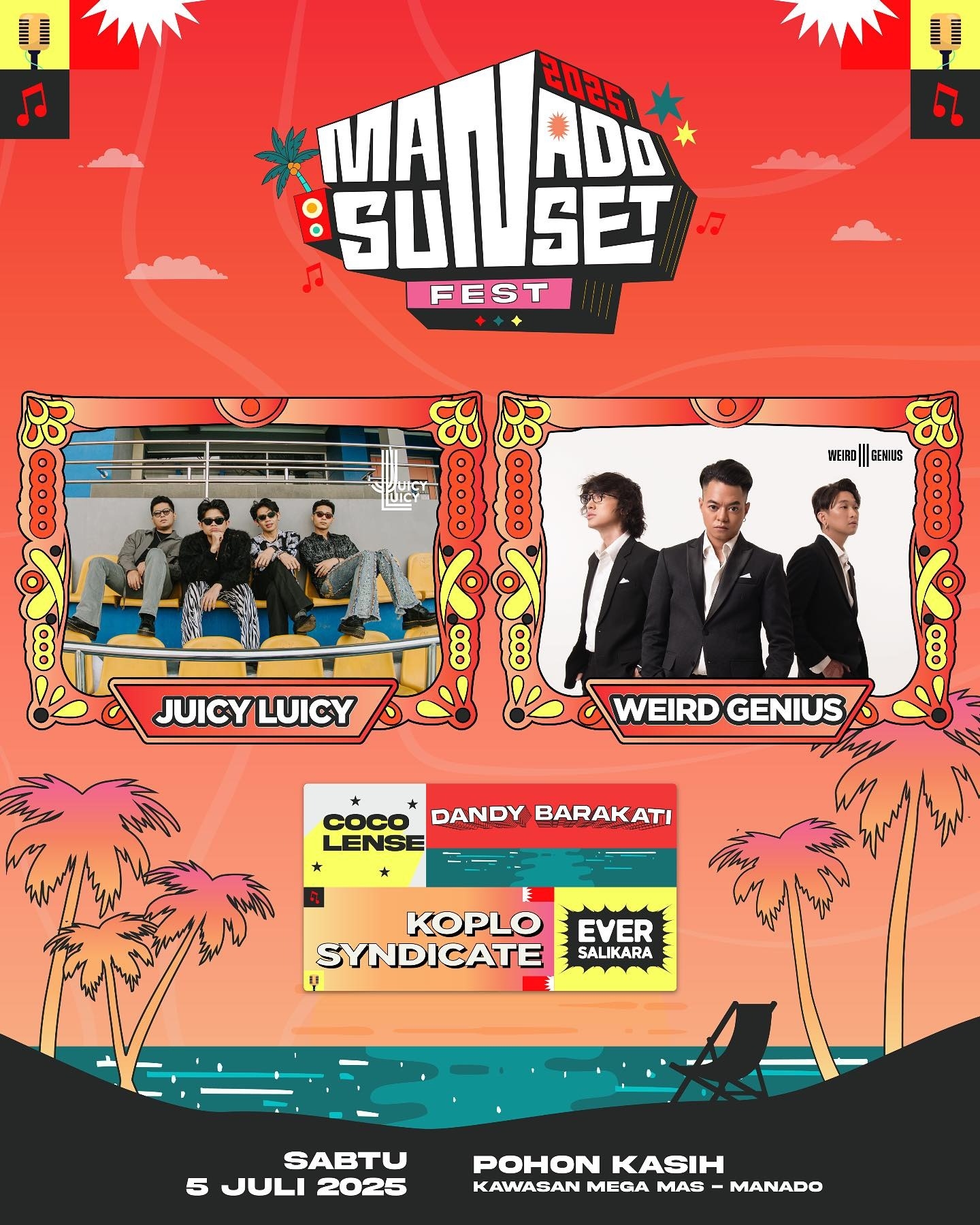 Sunset Fest 2025: Konser Musik di Tengah Panorama Senja, Menampilkan Juicy Luicy, Weird Genius, hingga Koplo Syndicate, Cek Tanggal dan Lokasinya!