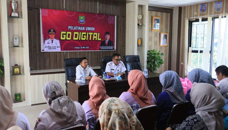 Tingkatkan Perekonomian Masyarakat Desa di Kecamatan Cikupa, Pemkab Tangerang Gelar Pelatihan UMKM Go Digital