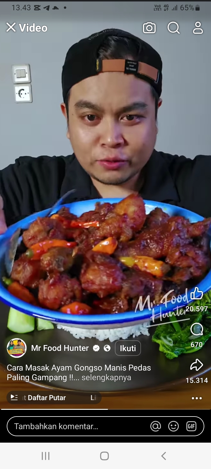 Cara Masak Ayam Gongso Manis Pedas Paling Gampang, Resep Mudah Dicari
