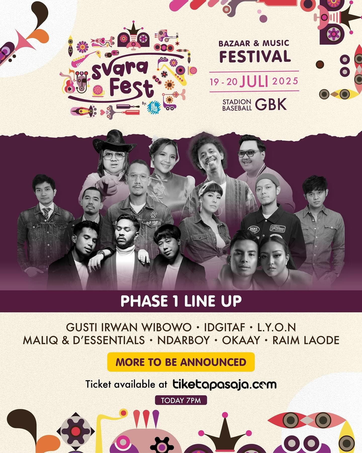CATAT! Idgitaf hingga Ndarboy dan Okaay Bakal Meriahkan Svara Fest 2025 di GBK Bulan Depan, Beli Tiketnya Sekarang Mumpung Masih Murah