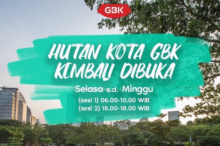 Hutan Kota GBK, Tempat Healing Favorit Warga di Tengah Beton Ibu Kota