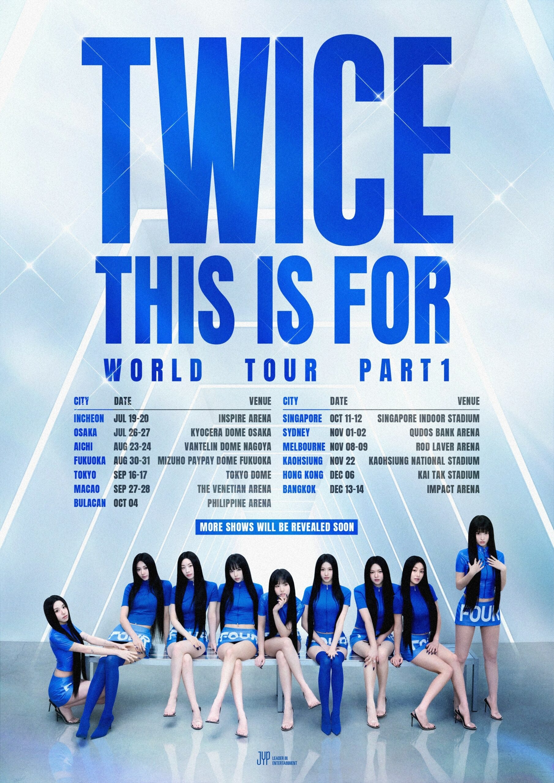 Grup Idol TWICE Bakal Konser Keliling Dunia Bertajuk THIS IS FOR World Tour, Fase Pertama Mencakup 13 Kota di Asia, Jakarta Termasuk?