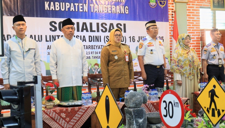 Sosialisasi Program SALUD, Wabup Tangerang Minta Guru Ajarkan Pendidikan Karakter Sejak Dini Kepada Siswa
