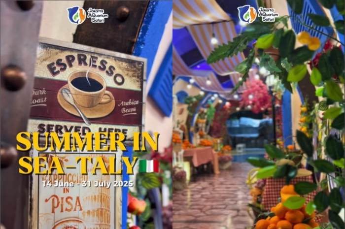 Intip Keseruan Summer in Sea-tally di Jakarta Aquarium & Safari, Serasa Berlibur ke Negeri Pizza