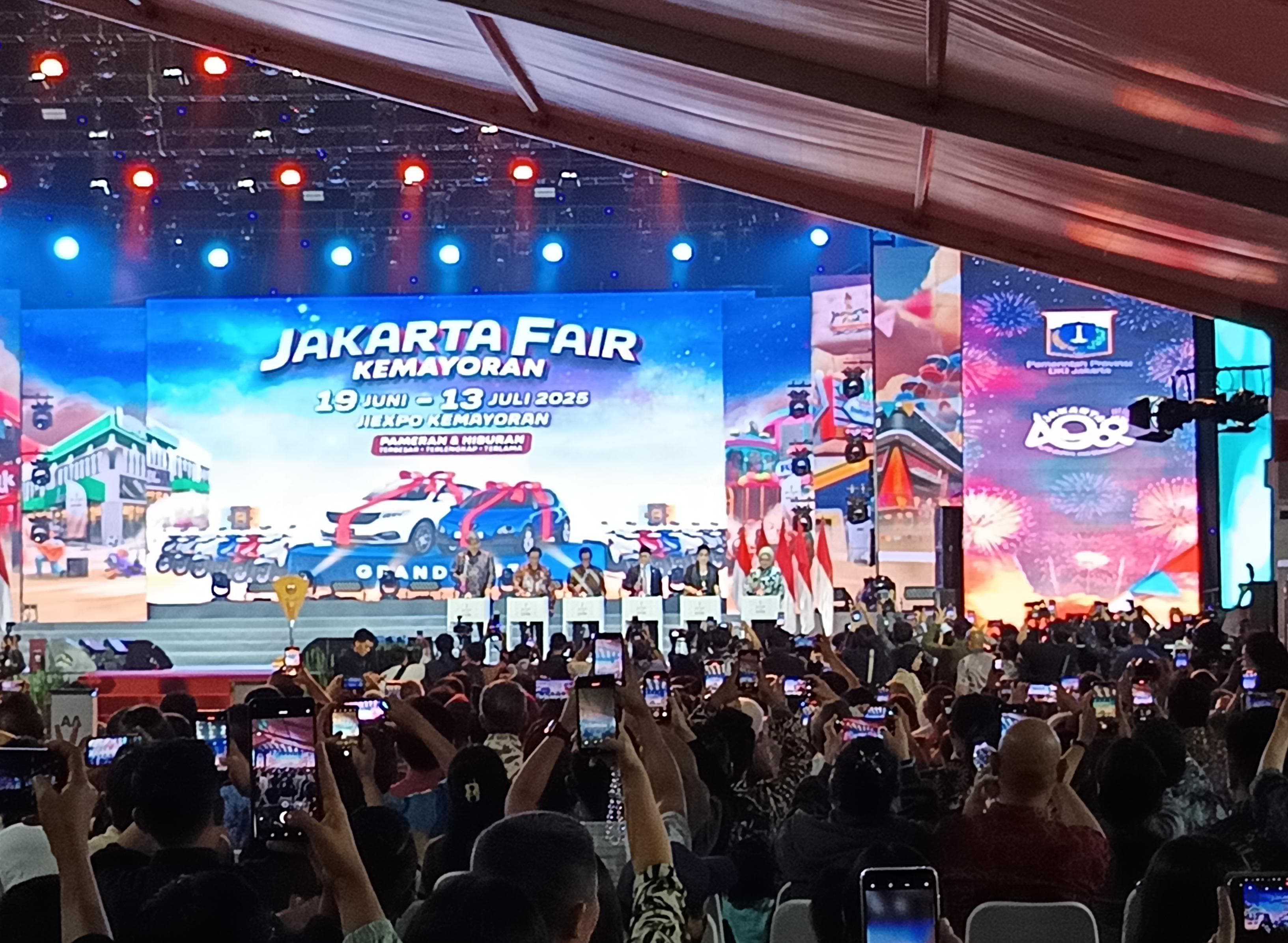 Resmikan Jakarta Fair Kemayoran 2025, Gubernur Pramono Harap Total Transaksi Lebih Tinggi Dibanding Tahun Lalu