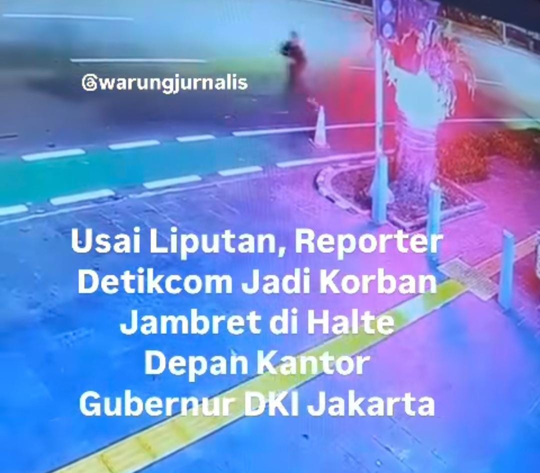 Viral Wartawan Jadi Korban Jambret di Depan Balai Kota Jakarta, Gubernur Pramono Janji Perbaiki Sistem Pengamanan