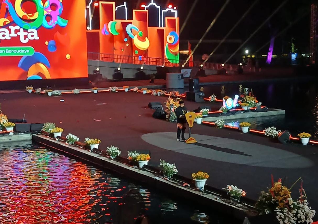 Malam Puncak HUT Jakarta, Gubernur Pramono Beberkan Janji-janjinya di Hadapan Ribuan Warga, dari Transjabodetabek hingga Normalisasi Kali Ciliwung