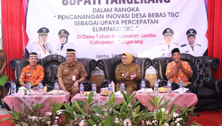 Pemkab Tangerang Canangkan Desa Bebas TBC, Wabup Intan: Bagian Program TUNAS untuk Mewujudkan Masyarakat Sejahtera dan Berdaya Saing