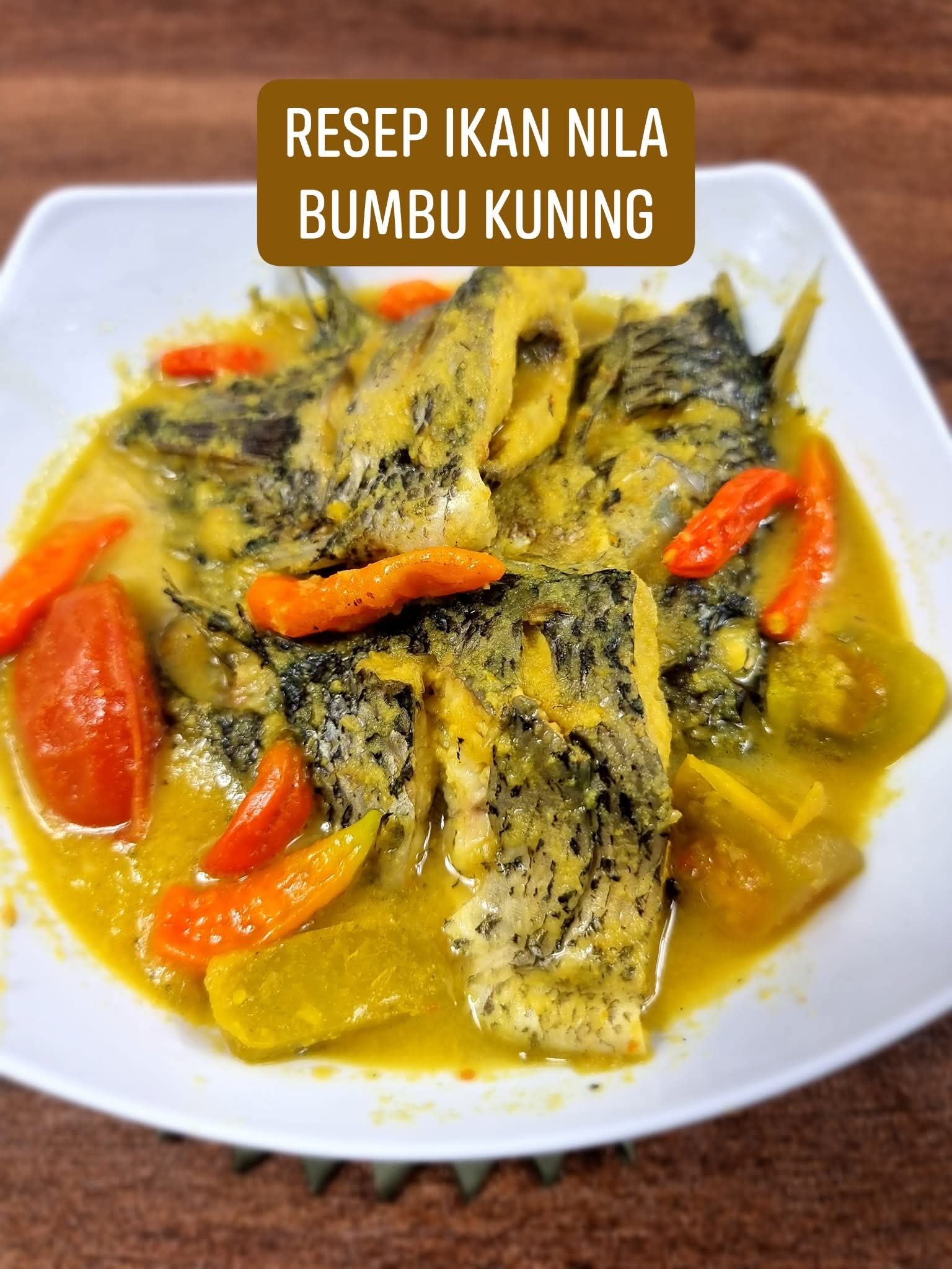 Resep Ikan Nila Bumbu Kuning Mantul Rasanya, Bikin Makan Tak Mau Berhenti
