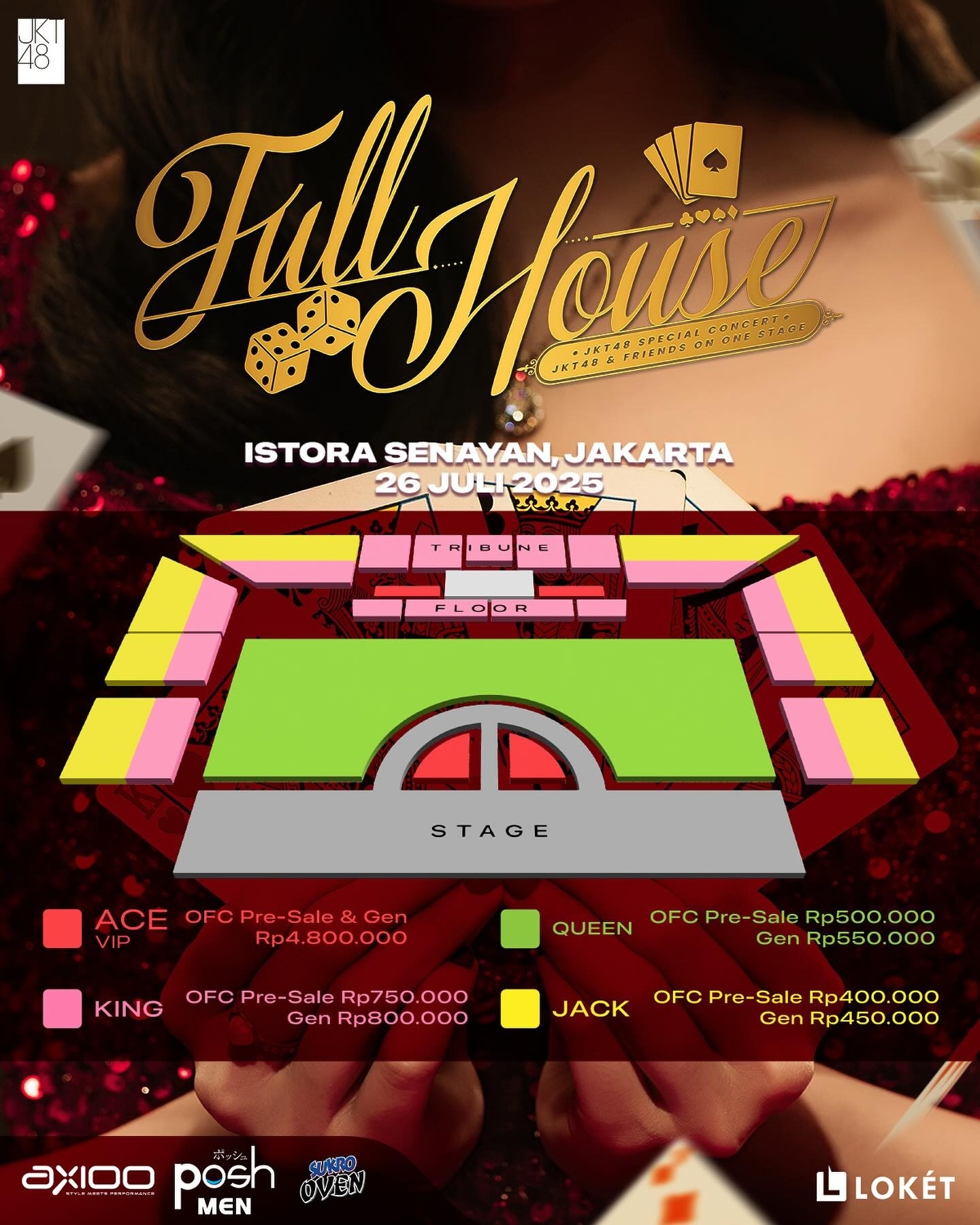 Konser Spesial FULL HOUSE JKT48 Bakal Digelar di Istora Senayan pada 26 Juli 2025, Penjualan Tiket Umum Dimulai Hari Ini, Segini Harganya!