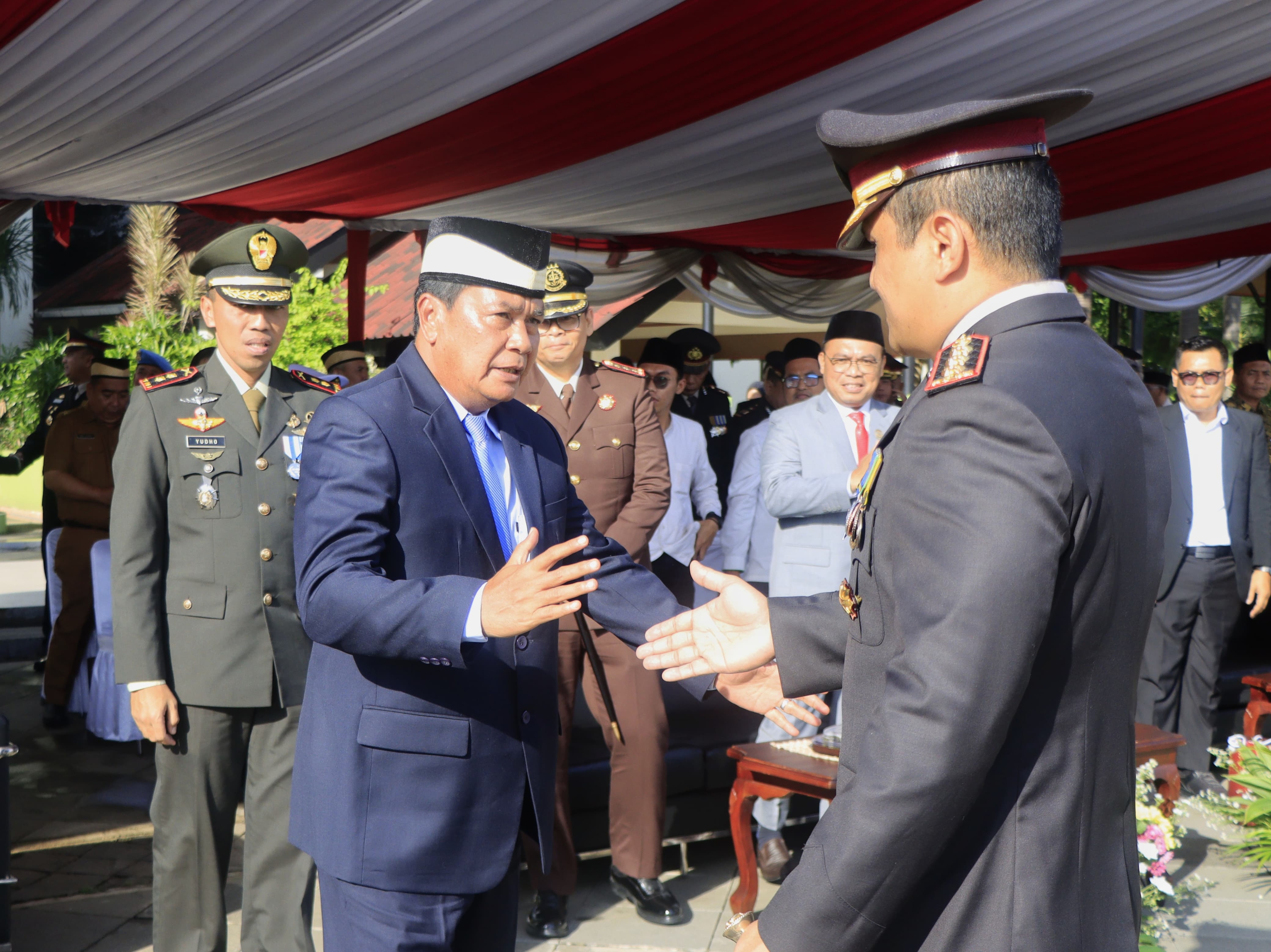 Upacara Peringatan Hari Bhayangkara 2025, Bupati Tangerang Maesyal Rasyid Ajak Polri Bersinergi Jaga Keamanan dan Dukung Percepatan Pembangunan