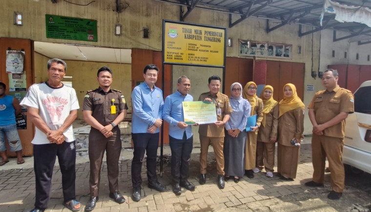 Kejari dan BPKAD Kabupaten Tangerang Berhasil Amankan Aset Milik Pemkab Senilai Rp 4 Miliar, Selama Ini Dikuasai Pihak Lain Secara Ilegal