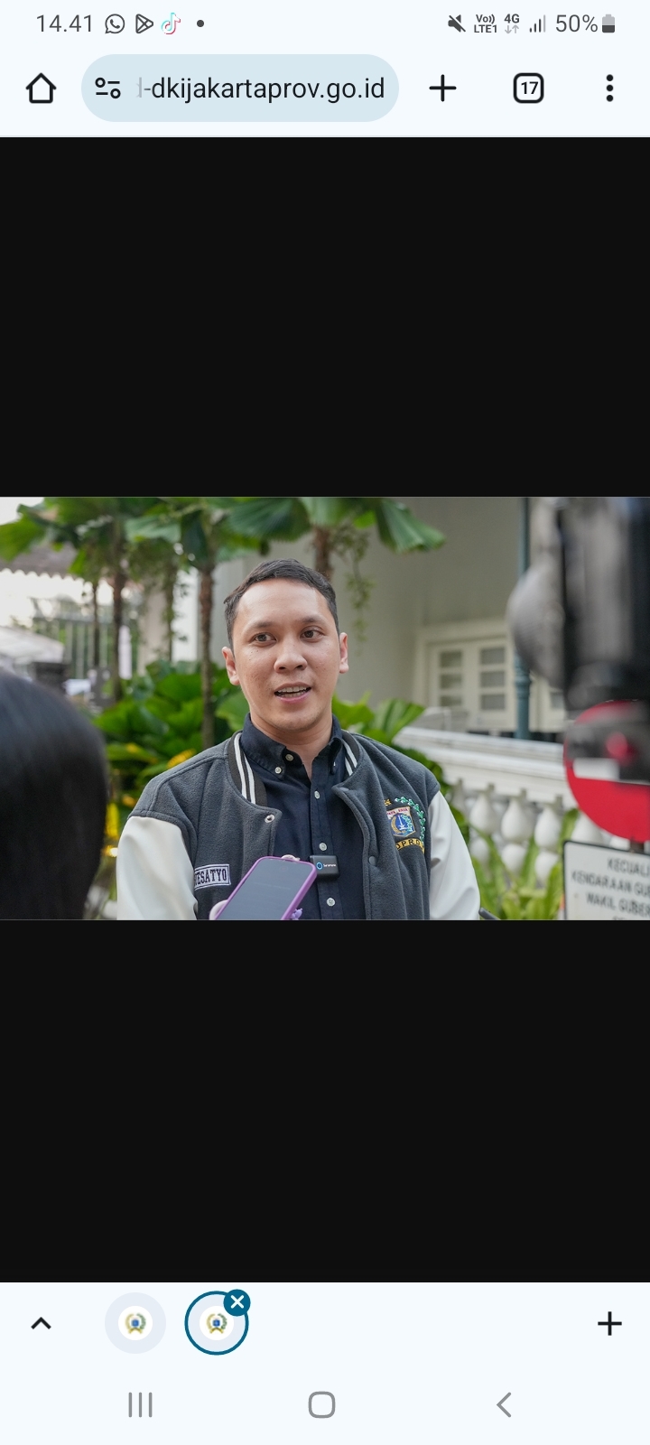 Politikus Golkar Dimaz Raditya Dorong Budaya Hemat Air di Event Jakarta Water Hero 2025