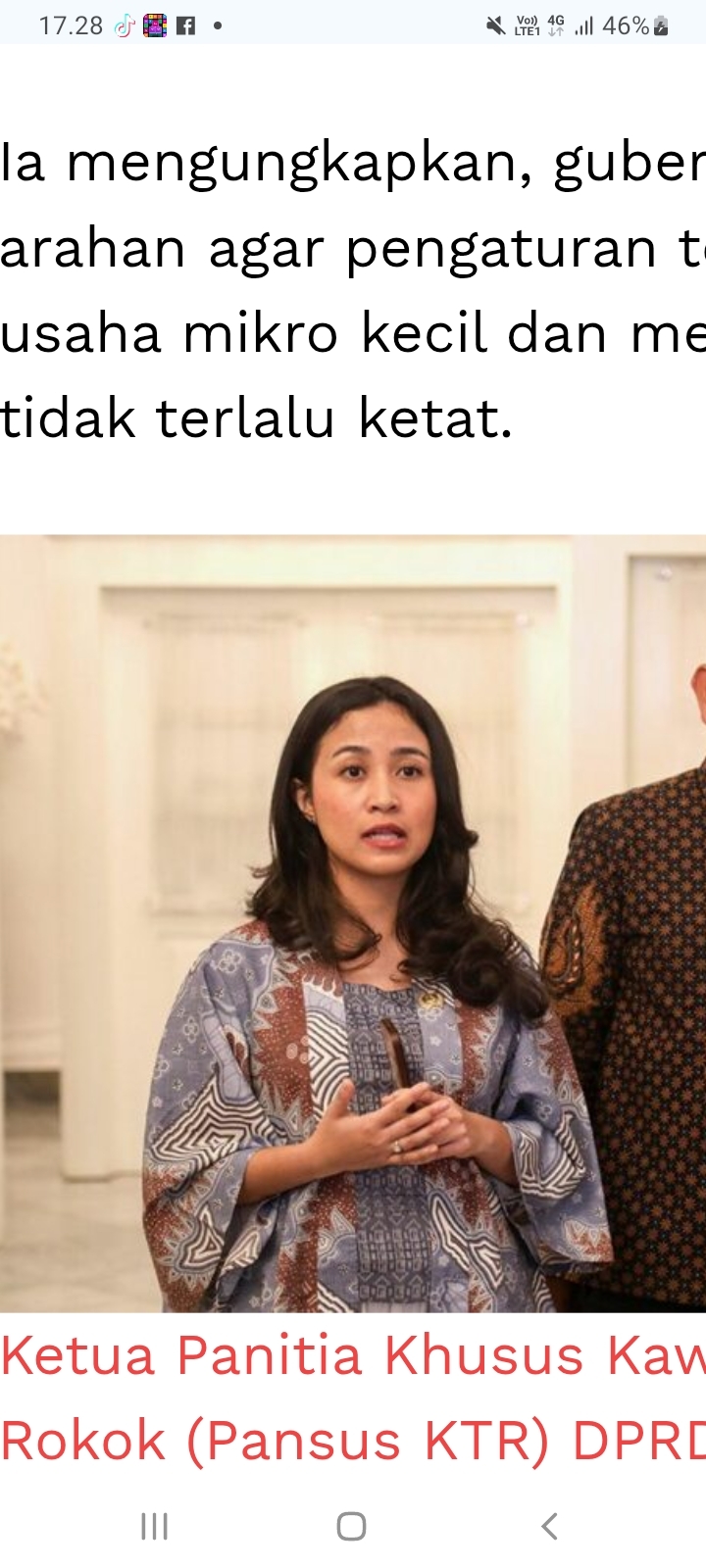 Politikus Muda Golkar: KTR Harus Tegas, tapi Jangan Mematikan UMKM