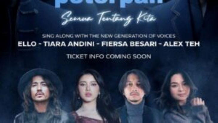 Peterpan Sebut Ello, Tiara Andini, hingga Fiersa Besari Bakal Tampil di Konser The Journey Continues: Semua Tentang Kita, Namun Tak Ada Ariel dan Uki
