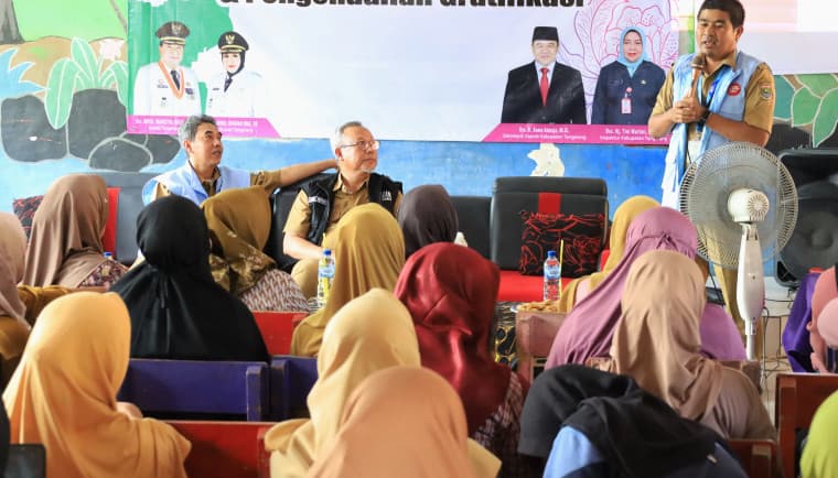 Gelar Sosialisasi Anti Korupsi dan Gratifikasi, Inspektorat Pemkab Tangerang Minta Masyarakat Lapor Jika Ada Pungli di Sekolah