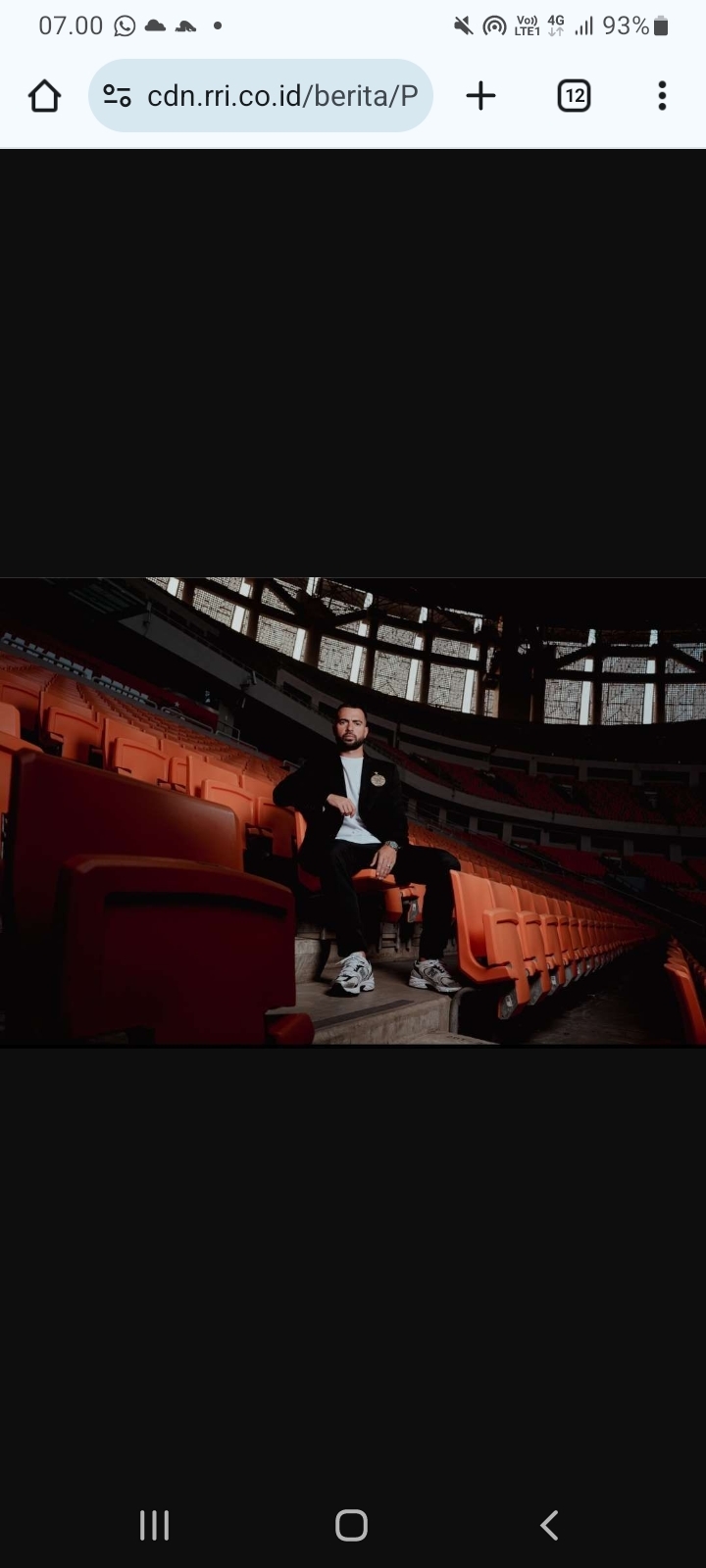 Jordi Amat Berlabuh ke Persija Jakarta: Tidak Sabar Segera Bermain, Mental Saya Selalu Ingin Menang!