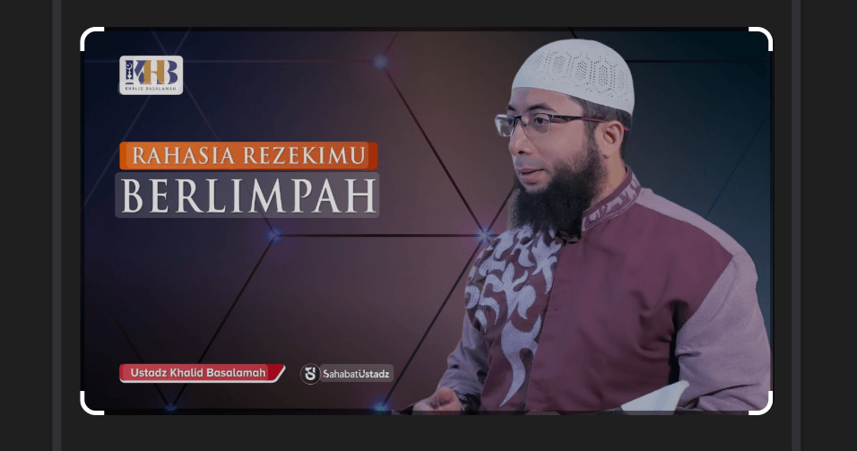 Rahasia Sumber Rezeki Mengalir Deras Menurut Ustadz Khalid Basalamah, Banyak Orang Tak Sadar Sudah Melewatkannya!