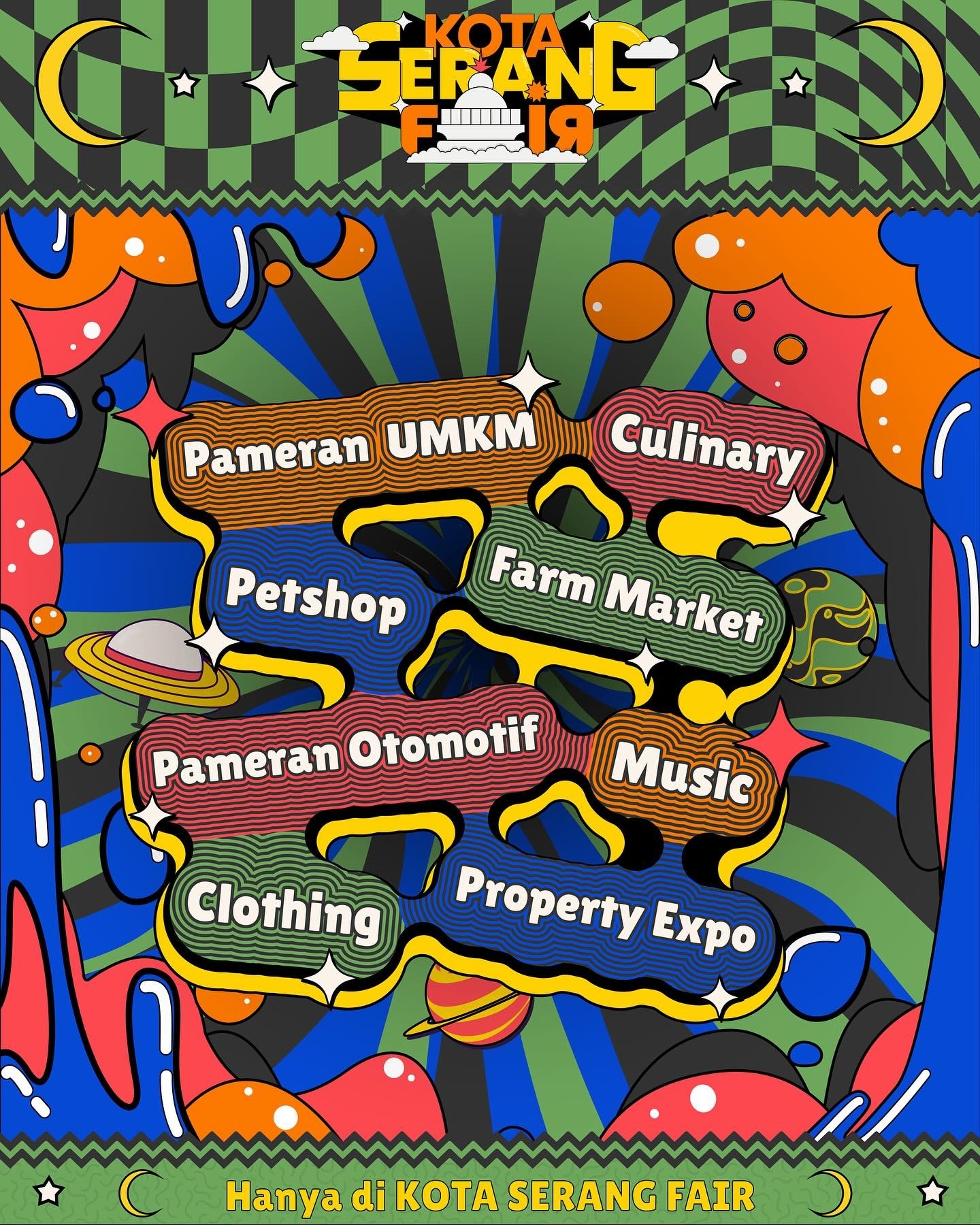 Kota Serang Fair 2025: Digelar Awal Agustus, Ada Festival Kuliner, Bazar UMKM, dan Konser Musik Kangen Band hingga The Adams, GRATIS!