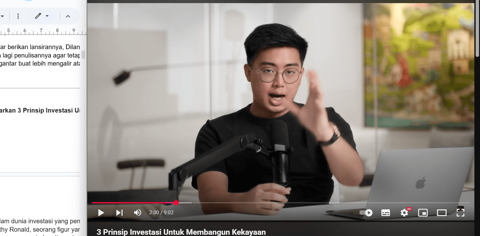 Timothy Ronald Mengajarkan 3 Prinsip Investasi Untuk Membangun Kekayaan Dari Warren Buffett