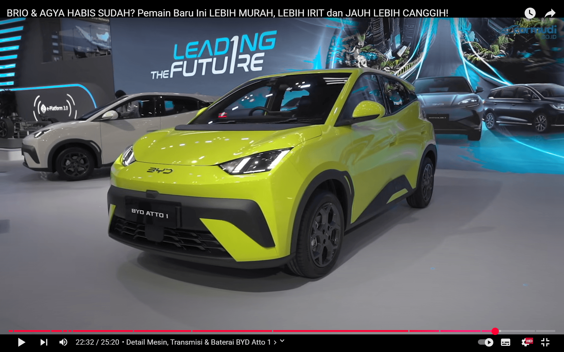 Bikin Pusing Pabrikan Jepang, BYD Atto 1 Siap Menggebrak Pasar EV Indonesia, Harga Murah, Gaya Keren, Teknologi Canggih dan Modern