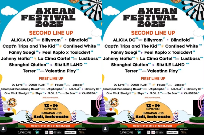 AXEAN Festival 2025 di Bali Hadirkan 43 Musisi dari 12 Negara, Ini Bocoran Aksinya!