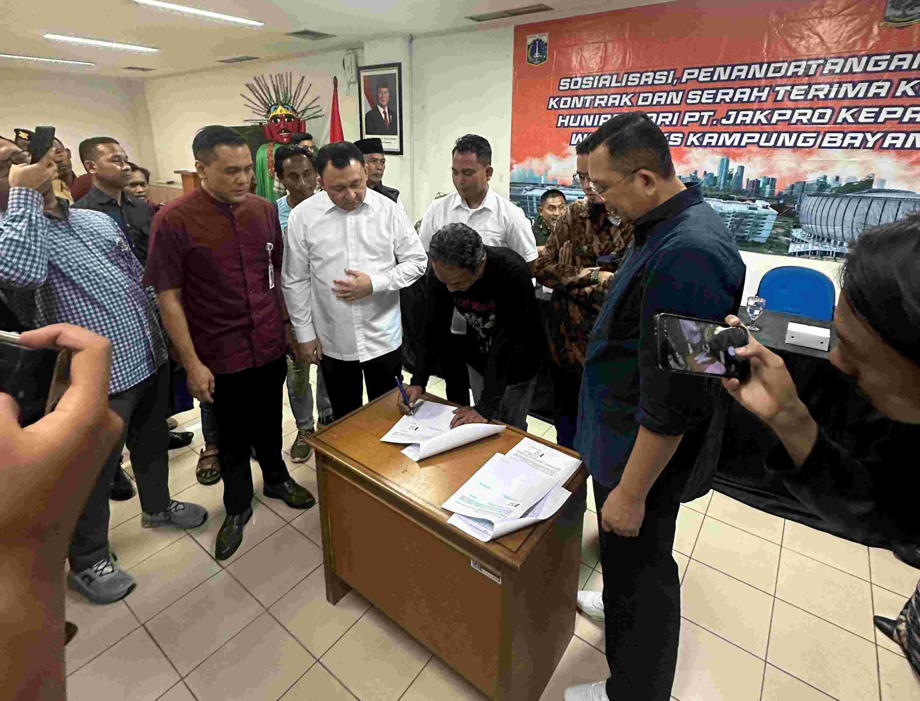 Usai Pelajari Isi Perjanjian, Kelompok Tani Kampung Bayam Kini Sepakat Huni HPPO JIS