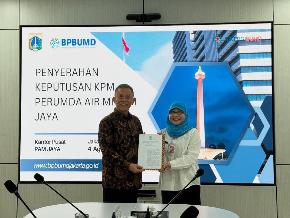 Mantan Ketua DPRD DKI Jakarta Ditunjuk Jadi Ketua Dewas PAM Jaya, Ini Harapan dan Targetnya