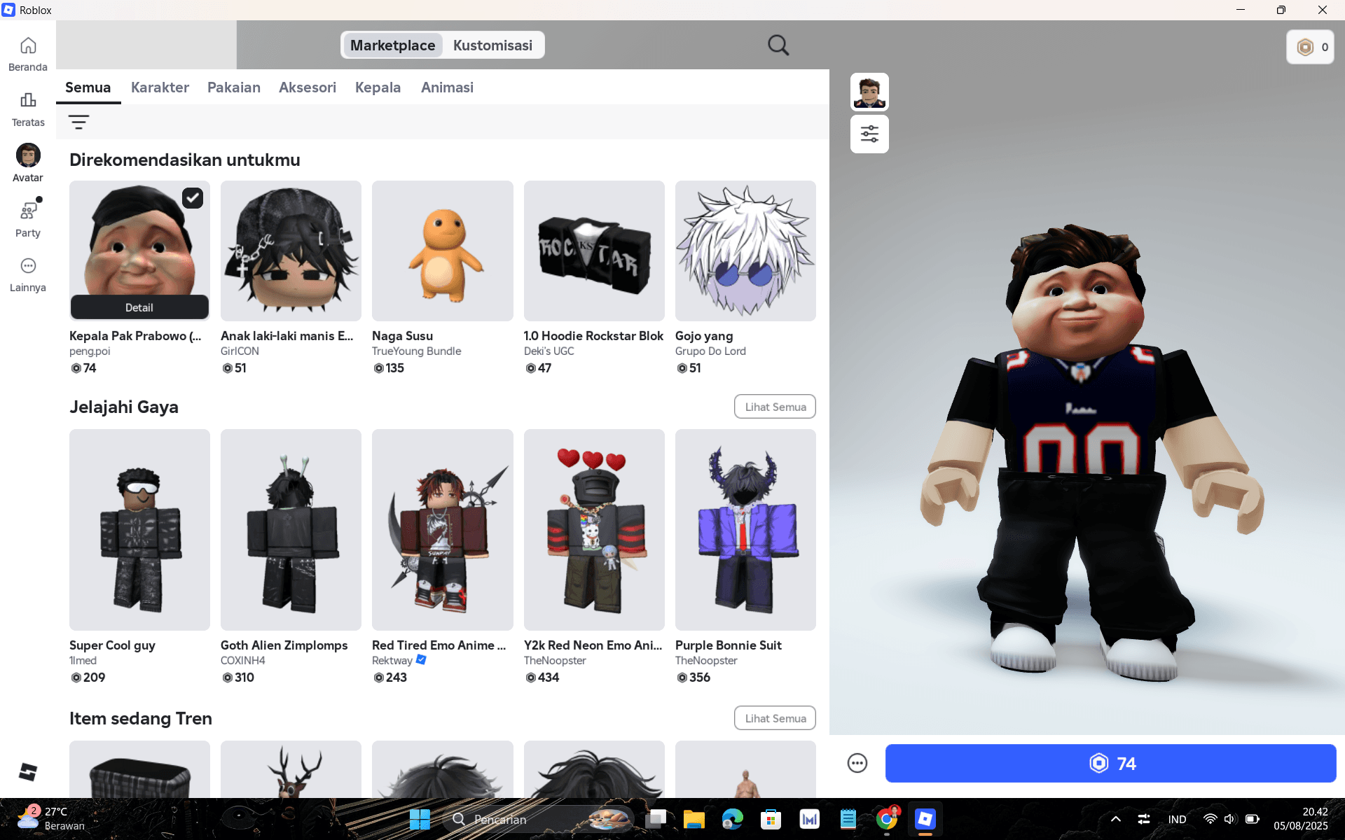 Cara Mendapatkan Robux Gratis Tanpa Top Up, 100% Legal dan Terbukti