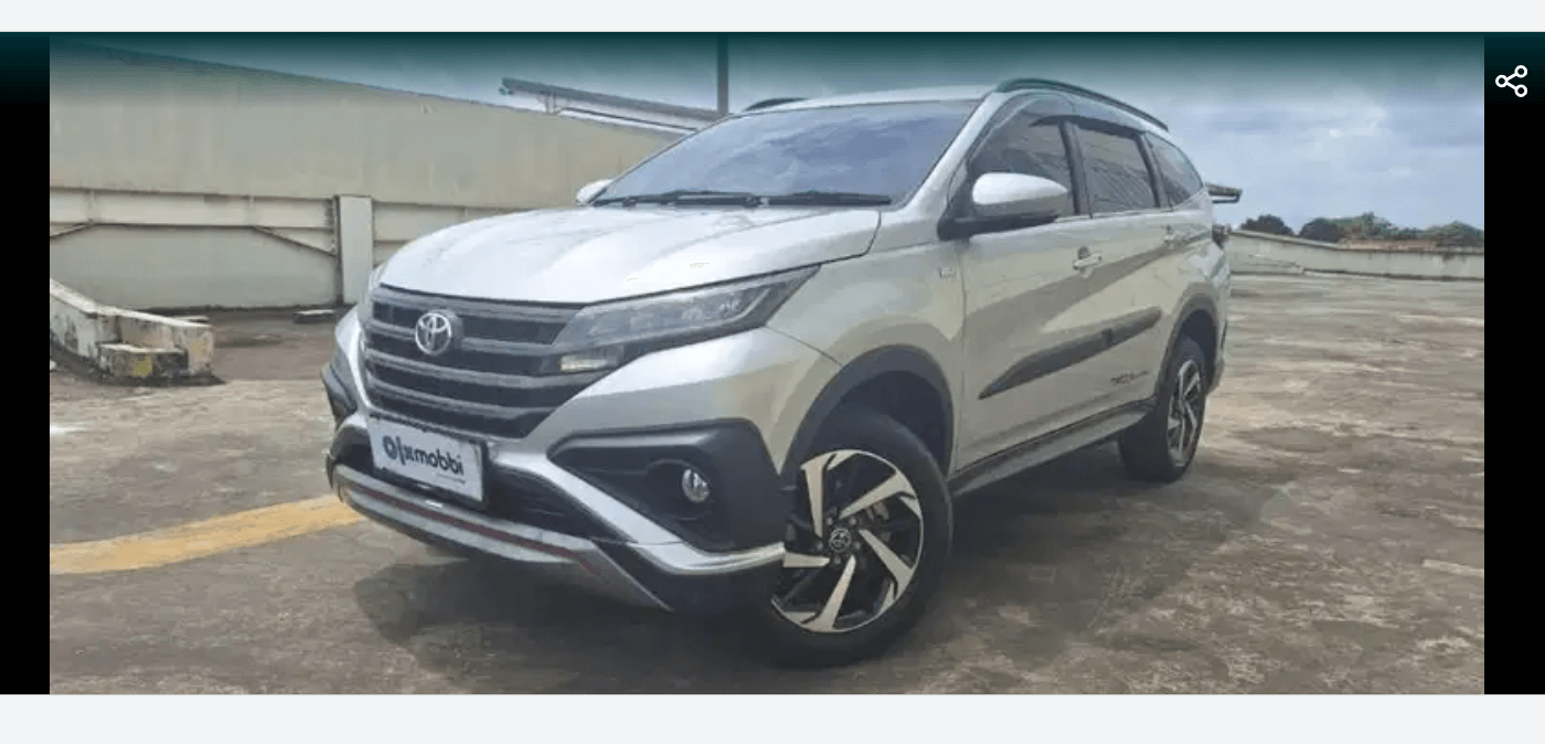 Bebas Tabrak dan Banjir, Mobil Bekas Toyota Rush S 2018 Silver Dijual Murah dan Bisa Kredit Mulai Rp5 Jutaan Perbulan!