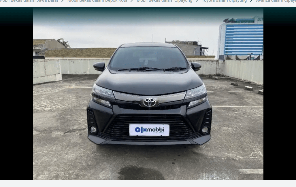Mobil Bekas Toyota Avanza Veloz MT 2019 Hitam Dijual Murah, Mesin Irit, Tangguh, dan Nyaman untuk Keluarga