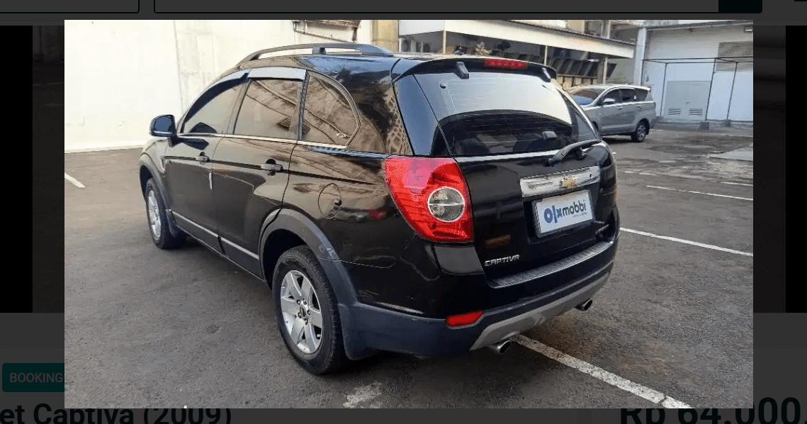 Ciamik! Mobil Bekas Chevrolet Captiva LT AT 2009 Kondisi Istimewa, Kabin Luas dan Gagah, Cicilan Rp1 Jutaan Aja!