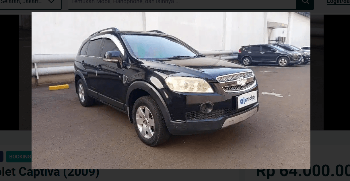 Mobil Bekas Chevrolet Captiva LT AT 2009, Mesin 2.4 Tenaga Buas, Harga Kredit Mulai Rp64 Juta, Cek Sekarang!