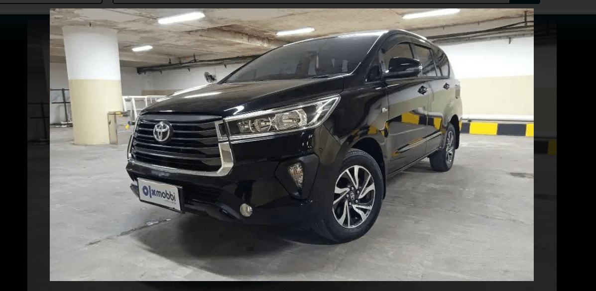 Langsung Angkut! Mobil Bekas Toyota Kijang Innova G MT 2021 Hitam Elegan, Odometer Rendah, DP 13 Juta Cicilan Rp7 Jutaan Aja