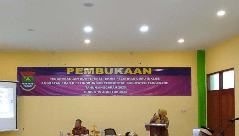 Pemkab Tangerang Gelar Pelatihan Pengembangan Kompetensi Guru Inklusi, Demi Wujudkan Pendidikan Berkeadilan yang Menjangkau Seluruh Masyarakat