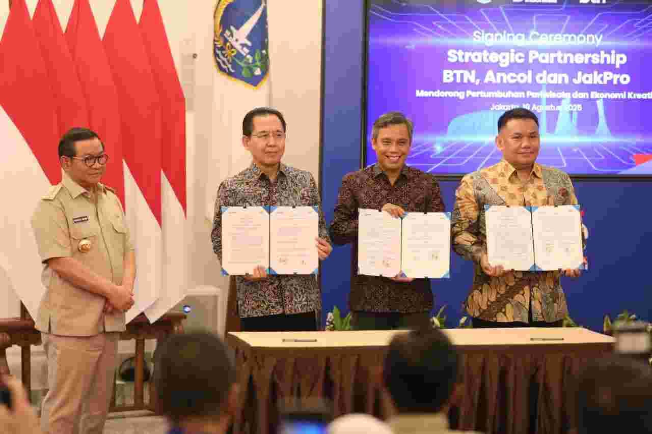 Sinergi Tiga BUMN: Gubernur Pramono Dorong BTN, Ancol, dan Jakpro Tingkatkan Fasilitas Ancol dan JIS